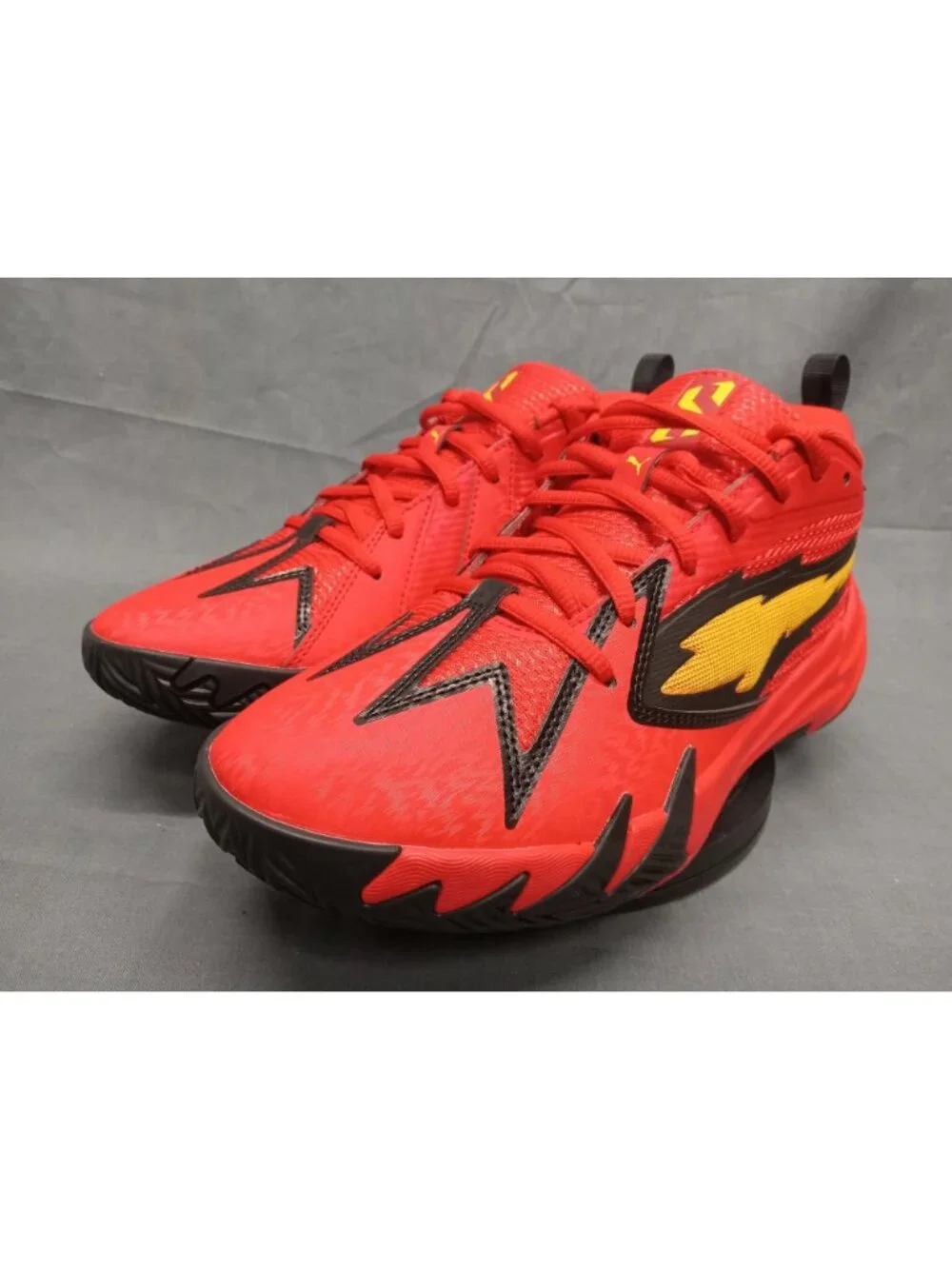 Puma Scoot Zeros Retro Portland JR Sneakers Black Red Boys Size 5 NEW NO BOX!